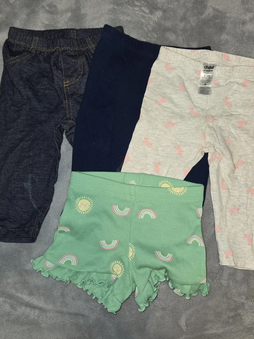 Girls Onesies, Sleepers, Pants, And Short LOT SZ 6M & 6-9M